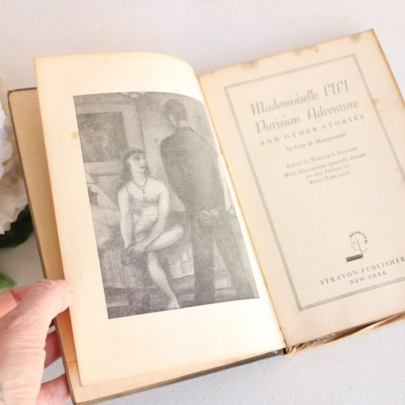 Vintage 1940s Book, Mademoiselle Fifi by Guy De Maupassant, And Other Stories - Picture 7 of 10